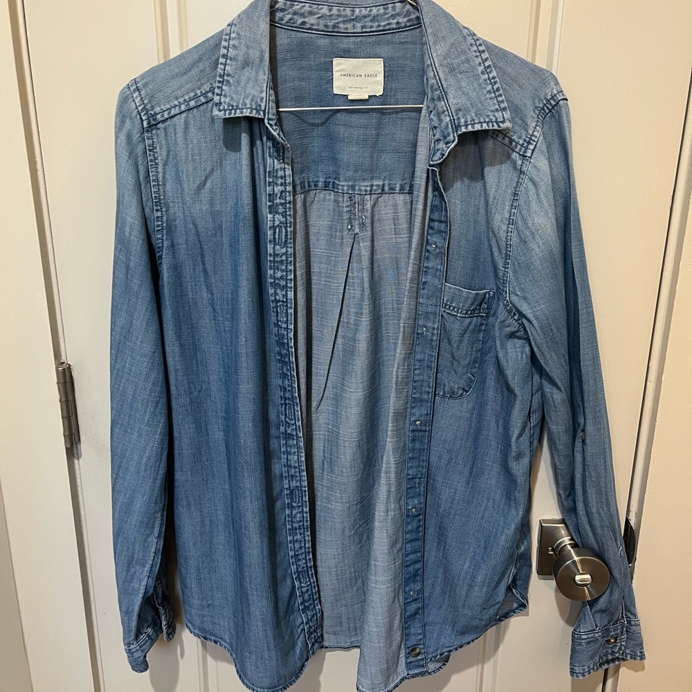 American Eagle Denim Shirt